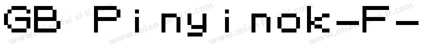GB Pinyinok-F字体转换